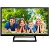 Digiquest Tv led 24 Digiquest TV00070 HD Ready 1366x768p Smart tv classe E Nero