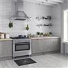 IDMAT Tappeto decorativo da cucina, 50 x 80 cm astratto