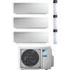 DAIKIN CONDIZIONATORE DAIKIN EMURA BIANCO TRIAL SPLIT 7000+9000+15000 BTU INVERTER R32 3MXM68 A++ WIFI
