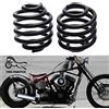 DREAMIZER 1 Paio di Molle per Sella Bobber per moto, Molle per Sella Monoposto Personalizzate per Sportster Chopper Bobber(Nero)