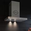 Gurari 461 IS Cappa aspirante a parete 60 cm incl. filtri a carbone1000m³/h- Cappa aspirante di lusso a parete produttore Gurari - 3 velocità -1000m³/h -LED -LED -Acciaio inox