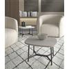 Maconi Tavolino quadrato Milord 1042 con piano in melaminico da 59 cm e h. 35 cm serie Coffee Table collection