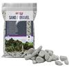 Amtra Ciottolo Bianco- Ghiaia Naturale per Acquario, Terreno Decorativo, Sabbia Bianca in ciottoli a Grana Grossa 2-4 cm, 5 kg