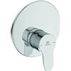 Ideal Standard - Cerabase, Miscelatore monocomando per vasca o doccia ad incasso, Una via, Kit completo di corpo incasso, Cromato
