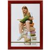 IDEAL TREND Promo Ideal Cornici In Legno, Molte Dimensioni e Colori, Cornice Foto - Rosso, 18x24
