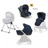 Inglesina - System Quattro Electa 2023 con seggiolino Darwin Recline - Soho Blue