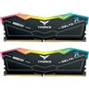 TEAM GROUP Ram TEAM GROUP DELTA DDR5 7200MHz 32GB (2x16) RGB XMP 3.0 CL34 NERO