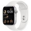 Apple Aglow.it Apple Watch Serie 8 Bianco MNK23WB/A, SMARTWATCH APPLE GPS Alluminio, O