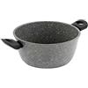 Barazzoni Induction Facile Plus Casseruola 2 Manici, Alluminio