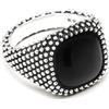 Nove25 Anello Nove25 Uomo Puntinati in Argento Puntinati