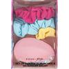 Tri-Coastal Design Posh + Pop Set of 3 large scrunchies & detangler brush