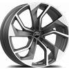 Cerchi in lega GMP REBEL 10.0x21 Matt Anthracite Diamond