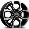 Cerchi in lega Gmp Matisse 6.5x16 Black Diamond