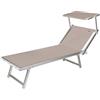 Bertoni Riccione Beige Lettino