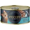 Encore in lattina 16 x 70 g Umido gatto - Sardine & Filetto di Tonno