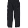 Champion Legacy Authentic Pants Peached Feel Crinckle Elastic Cuff Pantaloni da Tuta, Nero, M Uomo