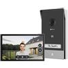 EZVIZ HP7 VIDEOCITOFONO 2K 2 FILI CON MONITOR TOUCH 7 (apre 1 serratura e 1 porta automatica) - EZHP7