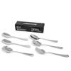Arcos Serie Madrid - Set 6 cucchiai da gelato in confezione regalo | Cucchiaio da dessert - monoblocco monoblocco in acciaio inox, misura 150 mm - colore argento