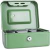donau Cassetta portadenaro in metallo con serratura 200x90x160 mm Donau verde 5232001PL-06