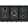 Smeg SRV896AO Incasso Piano cottura a gas Antracite piano cottura