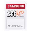 Samsung EVO Plus - Scheda di memoria SDXC UHS-I U3 da 256 GB, Full HD & 4 K, UHD (MB-SC256H/EU)