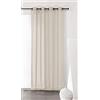 Linder 0169/10/375FR Uni Naturale Tenda a Occhiello Poliestere 150 x 240 cm, Poliestere, Beige, 150 x 240 cm