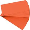 Exacompta 13465B Divisori e Segnaletica, 10x24 cm, Arancio