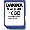 DSP Memory 16GB Memory Card for Nikon D3100