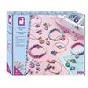 Janod - Cofanetto 14 Gioielli Zodiacali Fai-da-Te - Les Ateliers Bijoux - Kit attività Creative Bambini - 12 Braccialetti + 2 Collane - Abilità Fino-Motorie e creatività - dai 7 Anni - J07995