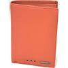 Samsonite Portafoglio Verticale in pelle con portamonete Uomo Samsonite Colored Stripe Slg Orange 144465