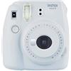 Fujifilm instax mini 9 Smoky White Fotocamera Istantanea per Foto Formato 62x46 mm, Bianco