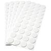Adsamm® / 200 x feltrini autoadesivi/Bianco/ø 18 mm/Rotondo/piedini per mobili in feltro da 3.5 mm di spessore/pad protettivi per arredi