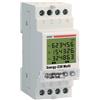 VEMER VE429700 ENERGY-230 MULTI - Contatore Energia Elettrica Attiva per Sistemi Monofase, Misuratore Consumo Elettrico con Display LCD con i Consumi a Fasce Orarie, Installazione Barra DIN, Bianco