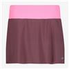 Cmp Woman Skirt Trail 2 In 1 Gonnellino Running Prugna/Fucsia Donna