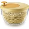 Guzzini - Kitchen Active Design, SPIN&STORE, Centrifuga Insalata con Coperchio - Giallo Acido, Ø 26 x h19 cm, 4000 cc - 17090056