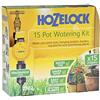 Hozelock Ltd Kit di irrigazione da 15 vasi e timer meccanico con funzione di spegnimento automatico