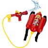 Theo Klein Pompa antincendio con Funzione di spruzzo d'Acqua e Serbatoio da 2 Litri Trasportabile Come Uno Zaino Dimensioni 31 cm x 21 cm x 9 cm Giocattolo per Bambini a Partire dai 3 Anni di età