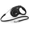 FLEXI Guinzaglio New Classic Cord Nero S - 5 METRI