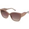 Jimmy Choo Shay/S KON/HA | Occhiali da Sole Graduati o Non Graduati | Plastica | Cat Eye, Ovali / Ellittici | Marrone, Rosa | Adrialenti