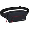 TESELOR Marsupio Uomo Impermeabile Marsupio Donna Sportivo Cintura Regolabile Singola Spalla per all'aperto Sportivo Ciclismo Jogging Viaggio Campeggio Lavoro