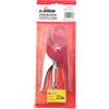 Alevar Blister Cucitrice a Pinza in Metallo + Scatola 1.000 Punti, Formato 15x1,7x7,8 cm, Monta Punto 6, Colore Rosso