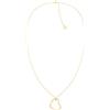 Tommy Hilfiger Jewelry Collana da Donna in Oro Giallo con Un Pendente a Forma di Cuore - 2780757