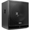 Vonyx Vexus SWP18 PRO Subwoofer Attivo PA con woofer da 18 46 cm e stativo nella parte superiore (600 Watt max, filtro passa bassi attivo e Phase, XLR, RCA, Bassreflex)