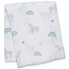 Lulujo Copertina Swaddle 120 x 120 cm Lulujo Baby Unicorno