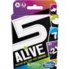 Hasbro Gaming 5 Alive, Gioco di carte per bambini, Gioco Amusante per la famiglia a partire da 8 anni, da 2 a 6 giocatori