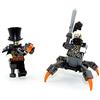 LEGO Ninjago 2 figure ferro barone e il suo compagno di cacciatori senza gambe con armi