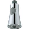 INCHANT Rubinetto moderno da bagno da cucina pull out spray testa universale 1/2 pollici testa rubinetto ricambio 2 modalità testina spray facile installazione testina di ricambio, cromo lucido