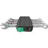 Wera - 05020229001 - Assortimento chiavi combinate, 6003 Joker 4 Imperial Set 1 Assortimento chiavi a forchetta e poligonale, in pollici, 4 pezzi