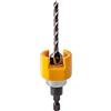 Fisch BIT - Set di 3 punte da trapano per terrazze, Ø 4 mm, lunghezza 110 mm, codolo 1/4 esagonale