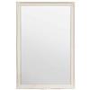 FRAMES BY POST Large 5,1 cm Bianco Shabby Chic Style Specchio da Parete Rettangolare - Grandi Dimensioni: 101,6 x 71,1 cm